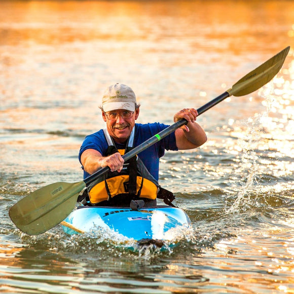 Brewster Rhoads. Kayaking ©2012 Steve Ziegelmeyer