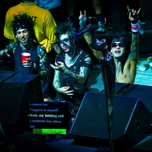 Black Veil Brides at Korn concert. ©2011 Steve Ziegelmeyer