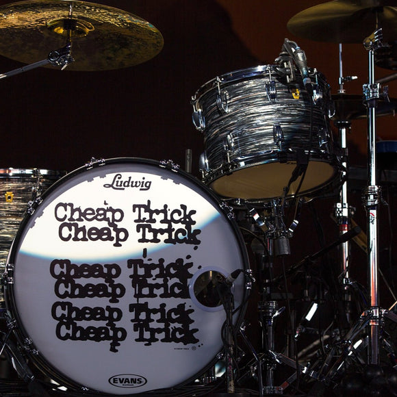 Daxx Nielsen's drums. Cheap Trick. ©2017 Steve Ziegelmeyer