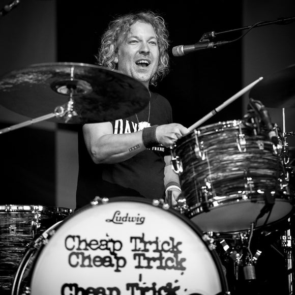Daxx Nielsen of Cheap Trick. ©2017 Steve Ziegelmeyer