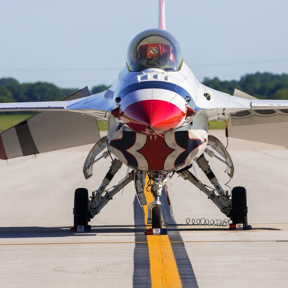 Thunderbird Jet,  Dayton Airshow. ©2017 Steve Ziegelmeyer