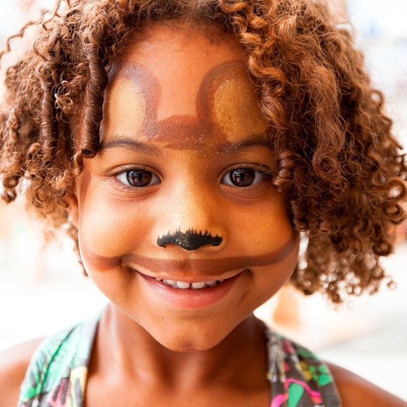 Face paint girl. ©2014 Steve Ziegelmeyer
