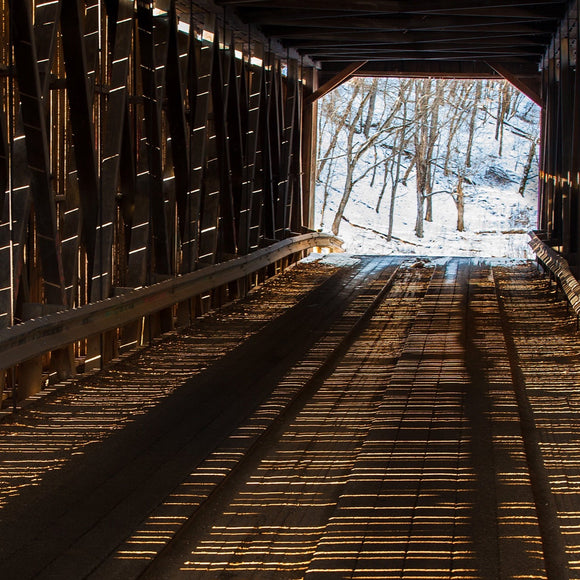 George Miller covered bridge. Brown County, Ohio. ©2013 Steve Ziegelmeyer