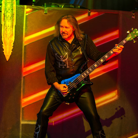 Ian Hill of Judas Priest. ©2018 Steve Ziegelmeyer