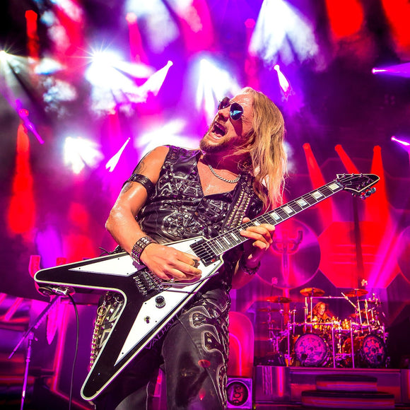 Richie Faulkner of Judas Priest. ©2014 Steve Ziegelmeyer