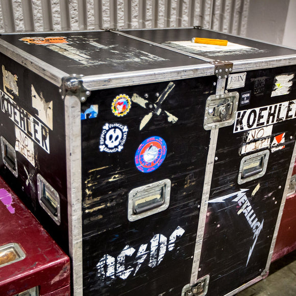 Metallica equipment case. ©2019 Steve Ziegelmeyer