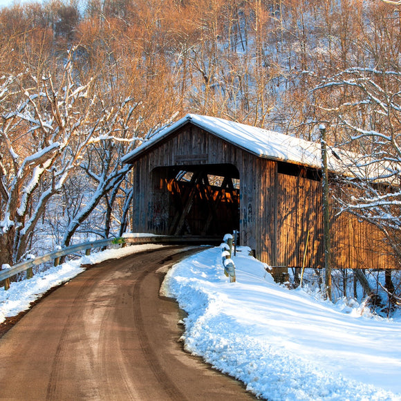 North Pole Road covered bridge. Brown County, Ohio. ©2013 Steve Ziegelmeyer