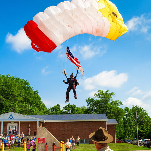 Parachute jump. ©2015 Steve Ziegelmeyer