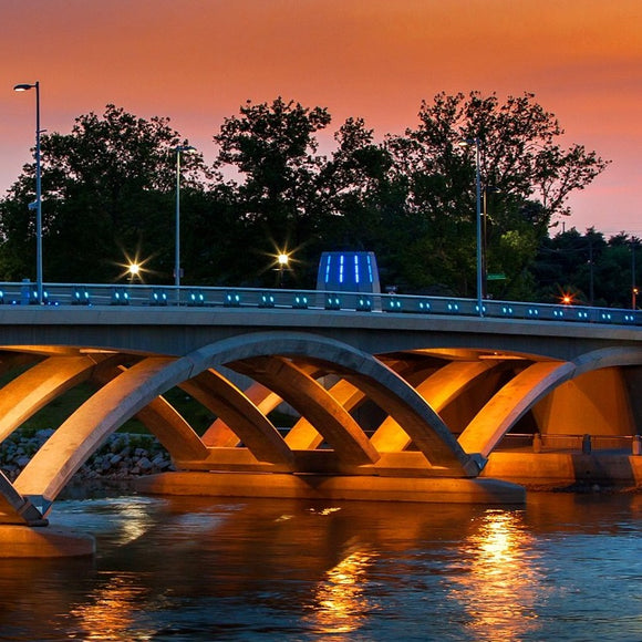 Rich Street Bridge. Columbus, Ohio. ©2014 Steve Ziegelmeyer