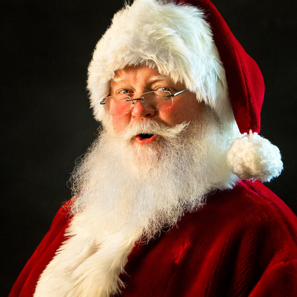 Santa Claus with hat. ©2018 Steve Ziegelmeyer