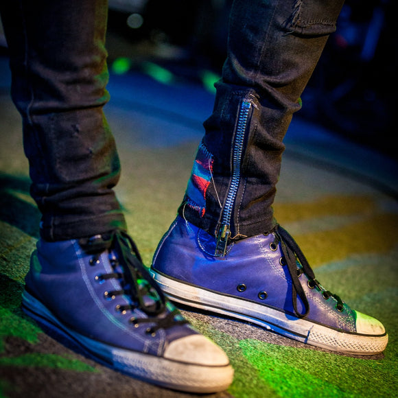 Slash's sneakers. ©2012 Steve Ziegelmeyer