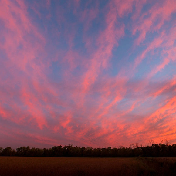 Sunset clouds. ©2018 Steve Ziegelmeyer