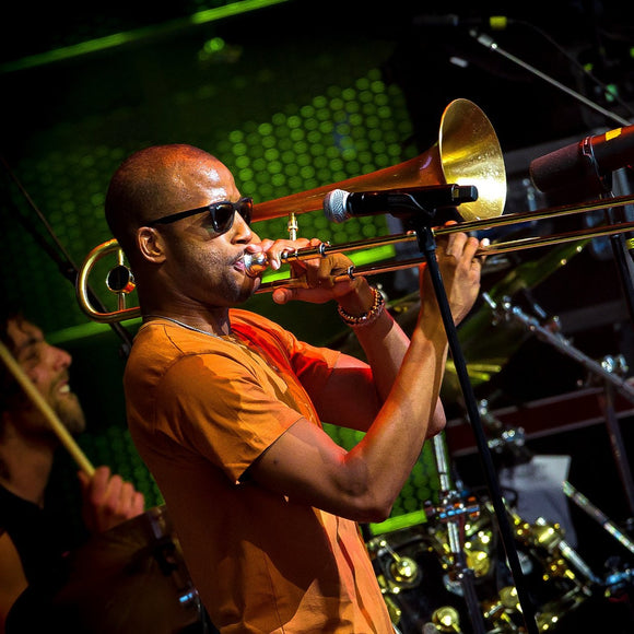 Trombone Shorty. ©2014 Steve Ziegelmeyer