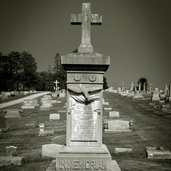 World War I memorial. Oldenburg, Indiana. ©2011 Steve Ziegelmeyer