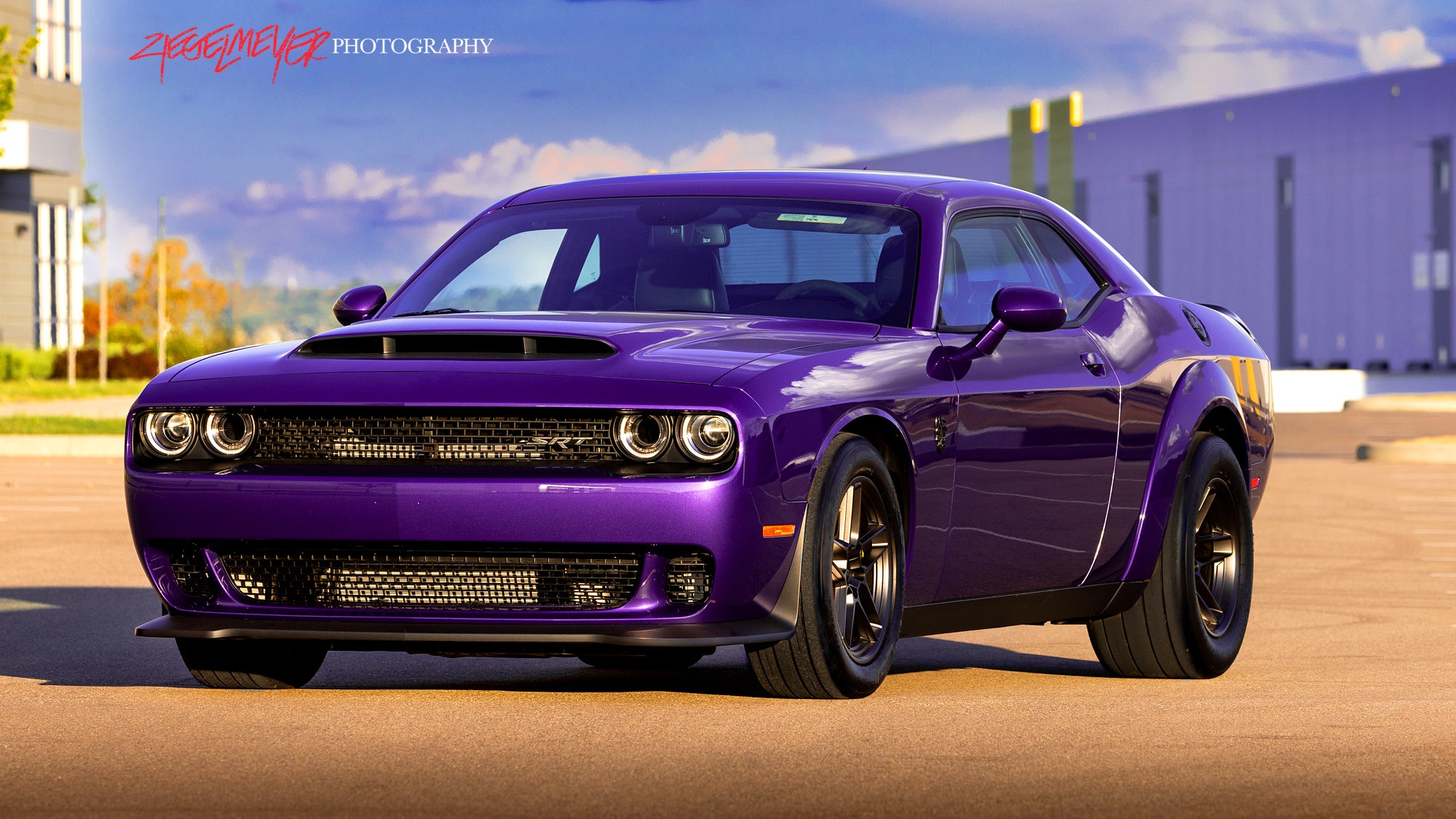 2023 Dodge Challenger Demon 170 – Plum Crazy. ©2024 Steve