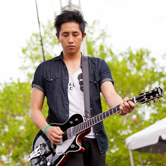 Steven Chen of Airborne Toxic Event. ©2012 Steve Ziegelmeyer