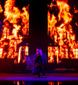 M. Shadows of Avenged Sevenfold. ©2024 Steve Ziegelmeyer