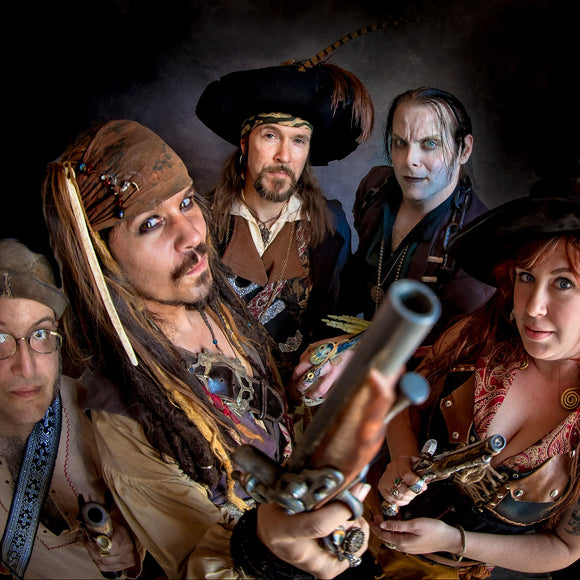 Band Of Pirates. ©2016 Steve Ziegelmeyer