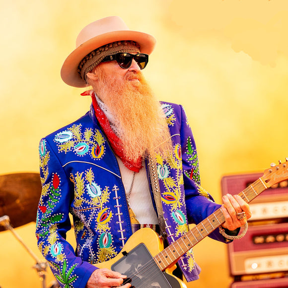 Billy Gibbons of ZZ Top. ©2025 Steve Ziegelmeyer