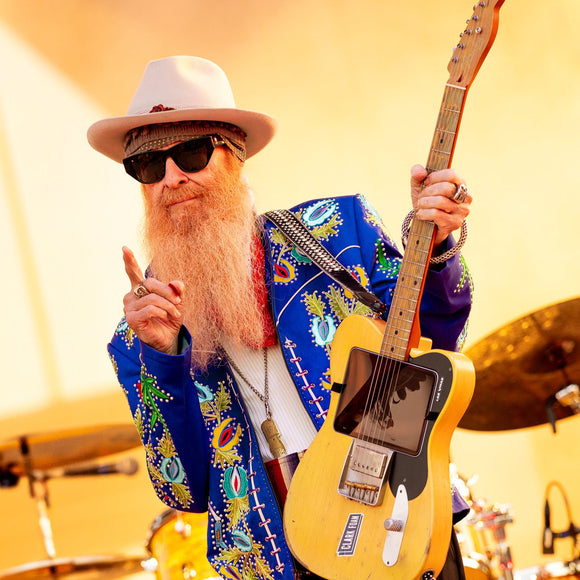 Billy Gibbons of ZZ Top. ©2025 Steve Ziegelmeyer