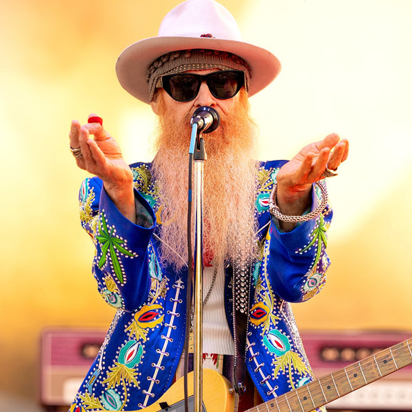 Billy Gibbons of ZZ Top. ©2025 Steve Ziegelmeyer