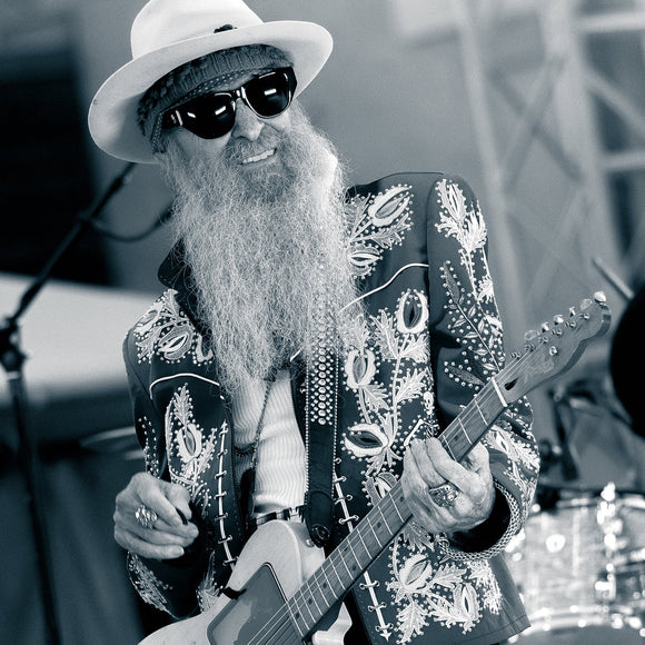 Billy Gibbons of ZZ Top. ©2025 Steve Ziegelmeyer