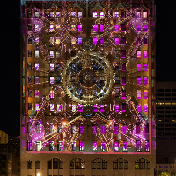 BLINK. YWCA building, Cincinnati, Oh. ©2024 Steve Ziegelmeyer