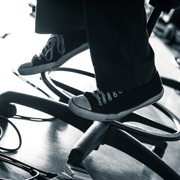Justin Furstenfeld of Blue October. Sneakers. ©2012 Steve Ziegelmeyer