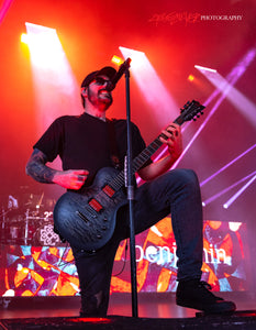 Benjamin Burnley of Breaking Benjamin. ©2023 Steve Ziegelmeyer