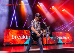 Keith Wallen of Breaking Benjamin. ©2023 Steve Ziegelmeyer
