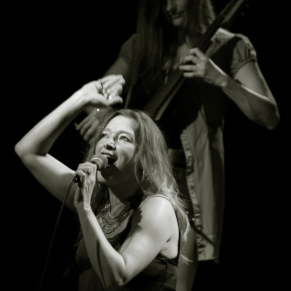 Andrea Simler-DeGolier and Patrice Schlick of Chakras. ©2014 Steve Ziegelmeyer