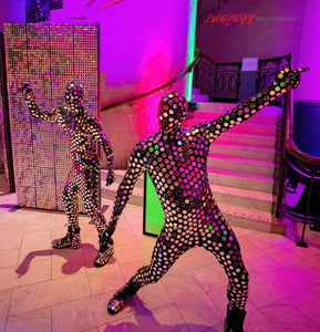 Disco Guys at Pop Art event, Cincinnati Art Musem. ©2022 Steve Ziegelmeyer