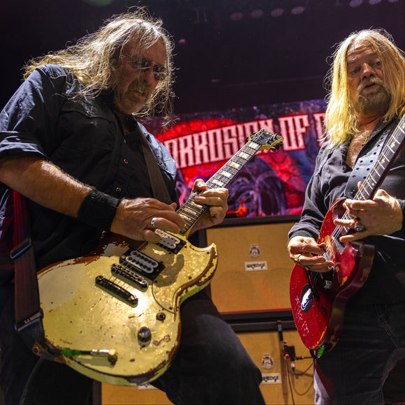 Woody Weatherman and Pepper Keenan of Corrosion Of Conformity. ©2025 Steve Ziegelmeyer