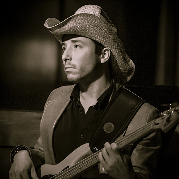 Danny Frazier bassist. ©2014 Steve Ziegelmeyer