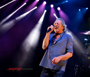 Ian Gillian of Deep Purple. ©2024 Steve Ziegelmeyer
