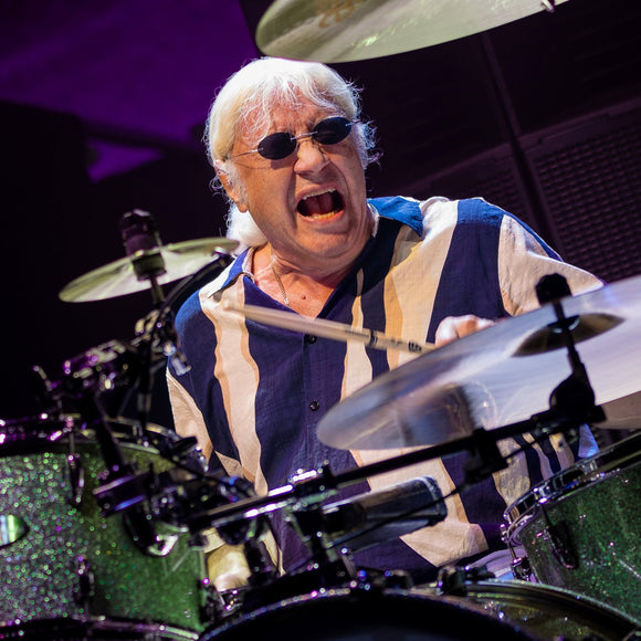 Ian Paice of Deep Purple. ©2024 Steve Ziegelmeyer