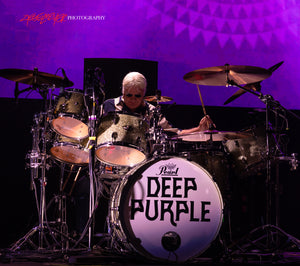 Ian Paice of Deep Purple. ©2024 Steve Ziegelmeyer