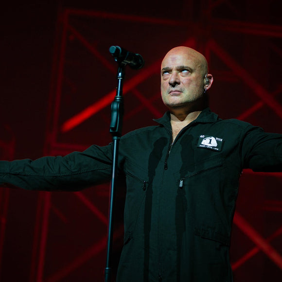 David Draiman of Disturbed. ©2025 Steve Ziegelmeyer