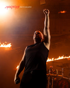 David Draiman of Disturbed. ©2023 Steve Ziegelmeyer