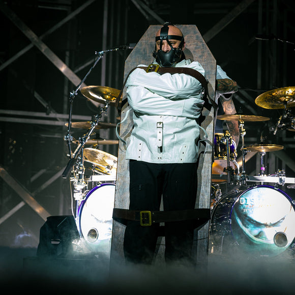 David Draiman of Disturbed. ©2025 Steve Ziegelmeyer
