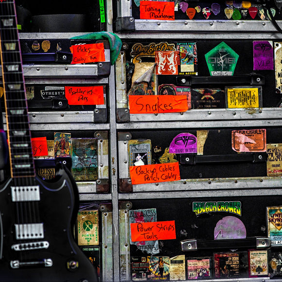 Driveby Truckers gear case. ©2014 Steve Ziegelmeyer