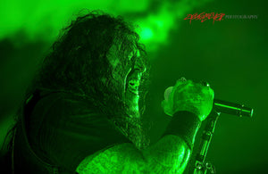 Chuck Billy of Testament. ©2015  Steve Ziegelmeyer