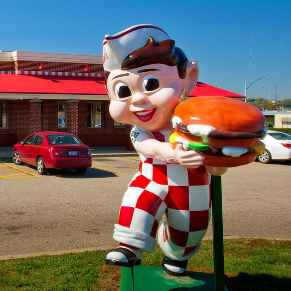 Frisch's Big Boy restaurant. Queensgate, Cincinnati, Oh. ©2011 Steve Ziegelmeyer