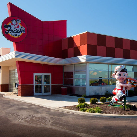 Frisch's Big Boy restaurant. Bridgewater Falls, Hamilton, Ohio. ©2011 Steve Ziegelmeyer