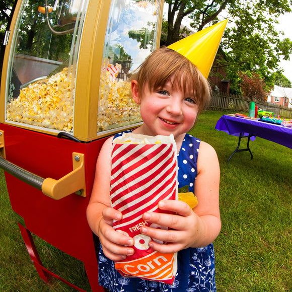Girl with popcorn. ©2013 Steve Ziegelmeyer