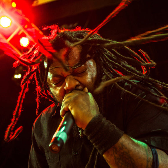 Byron Davis of God Forbid. ©2012 Steve Ziegelmeyer
