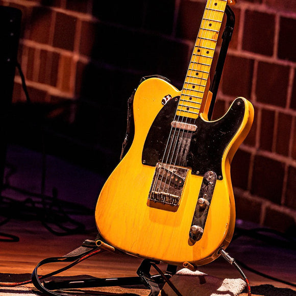 Graham Parker's Telecaster. ©2012 Steve Ziegelmeyer