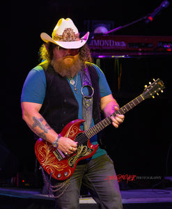 Hank Williams Jr. band, Bart Walker. ©2023 Steve Ziegelmeyer