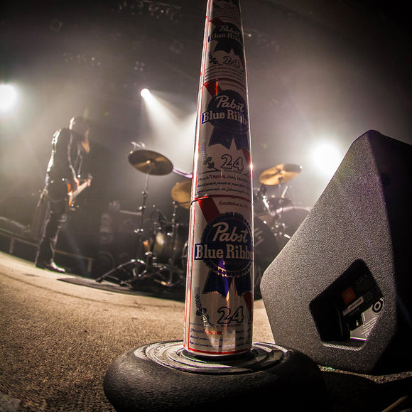 Hillbilly Herald mic stand. ©2013 Steve Ziegelmeyer