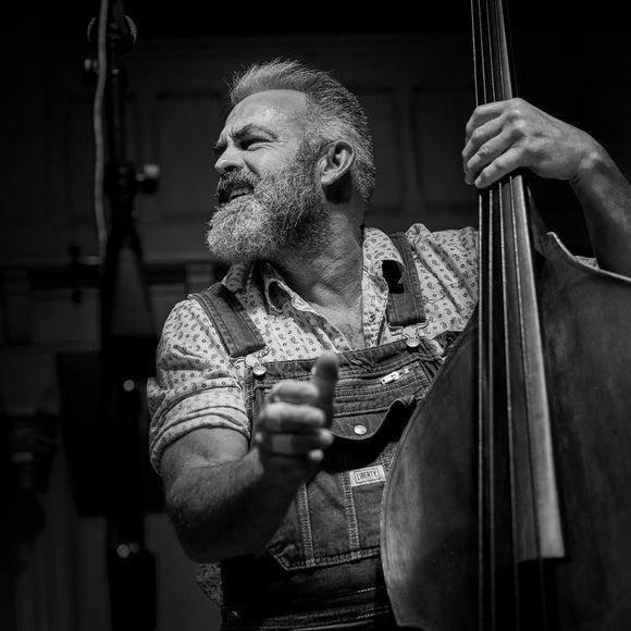 Kenneth Kimbrell with Jerry King & The Rivertown Ramblers. ©2025 Steve Ziegelmeyer